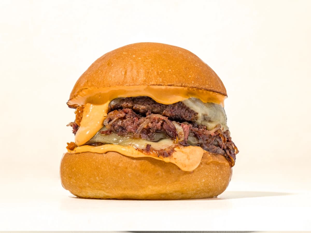 Tito’s Double Smash Burger